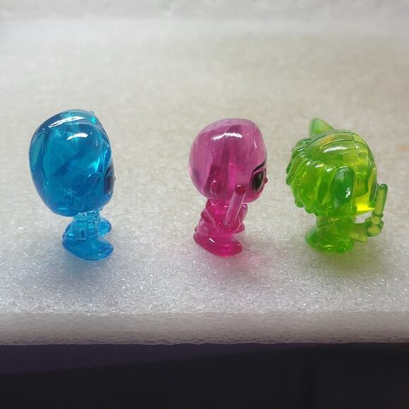 Star Wars Mini Figures Series 3 Exclusive Lightsaber Translucent Color Set Rare - Picture 9 of 13